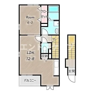 ファインステージW【2階】の間取り