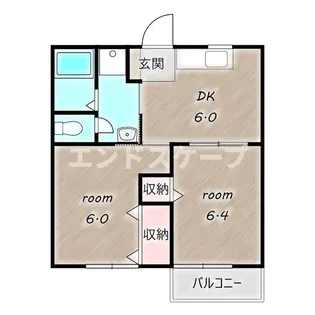 パークウッドA【1階】の間取り