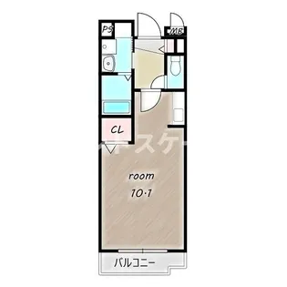 ナカイパレス PartⅡ【2階】の間取り