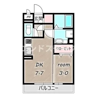 カーサ丸山【1階】の間取り