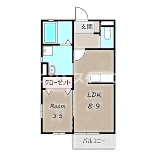 Le Lien【2階】の間取り