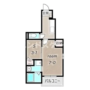 シエル FK【1階】の間取り