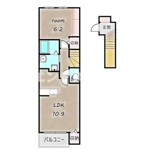 リュミエール M【2階】の間取り