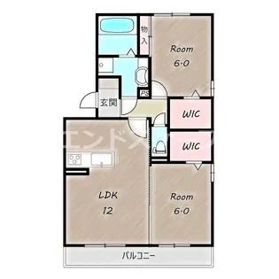 リヴェールマリーズ F【3階】の間取り