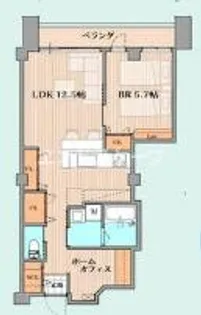 クロスコート前橋広瀬川【4階】の間取り