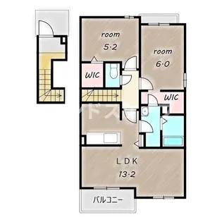 クリストゥルハウス Ⅰ【2階】の間取り