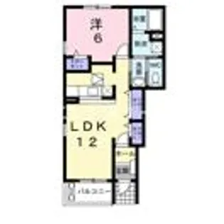 ゴールドグレイスⅡ【1階】の間取り