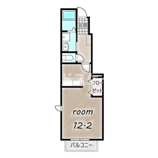 サンブロード【1階】の間取り