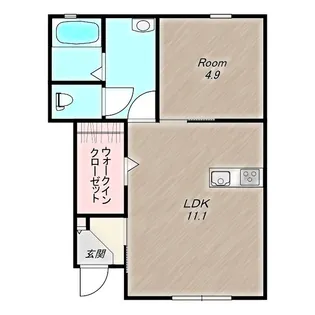 AVATAR(アバター)【G号室】の間取り