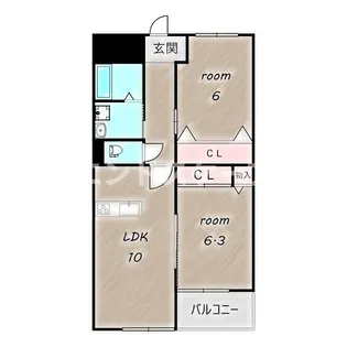 グランⅡ【5階】の間取り