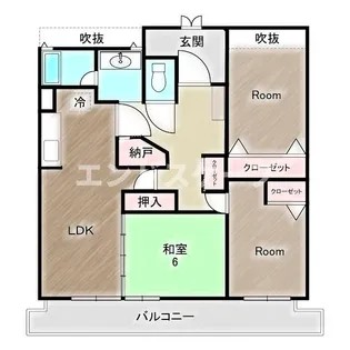T-one MIYAHARA East A【201号室】の間取り