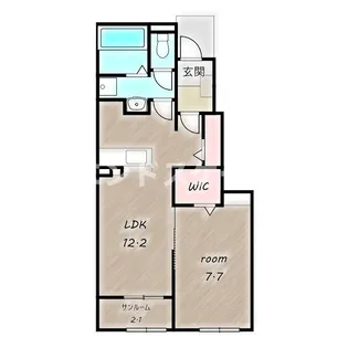 グレース−M【1階】の間取り