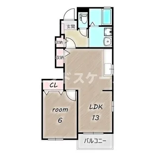 レガシー【1階】の間取り