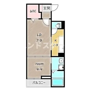 メゾン葵【1階】の間取り