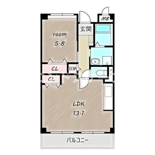 グレイスマンションⅡ【3階】の間取り