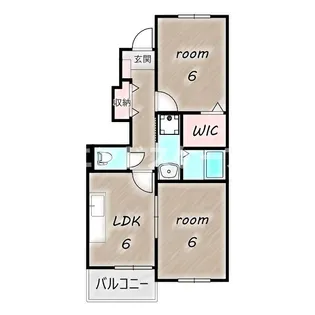 グラン・ソレイユⅠ【1階】の間取り