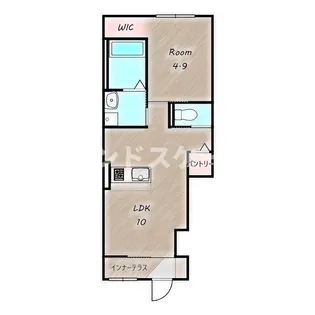 キャット・テール【1階】の間取り