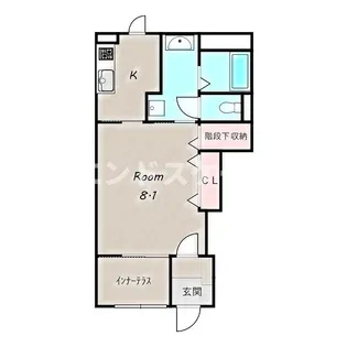 ウィステリア・Ⅱ【1階】の間取り