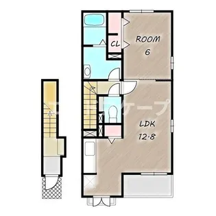 ラ・ルーチェ 棟高 Ⅰ【2階】の間取り