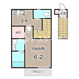 MKcourt (エムケーコート)【2階】の間取り