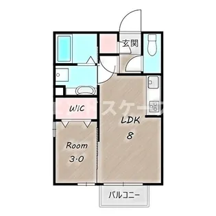 トレス・カーサ【1階】の間取り