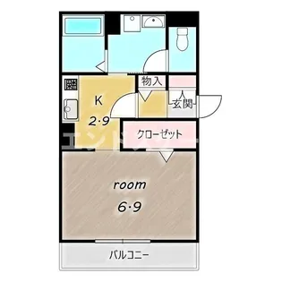 AKコンフォルト高崎栄町【2階】の間取り