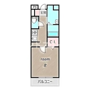 ラ・シャンス【3階】の間取り