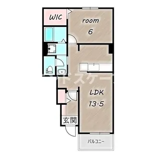 ハピネス ガーデン【1階】の間取り