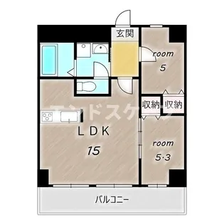 あさひグランレジデンシア高崎I【5階】の間取り