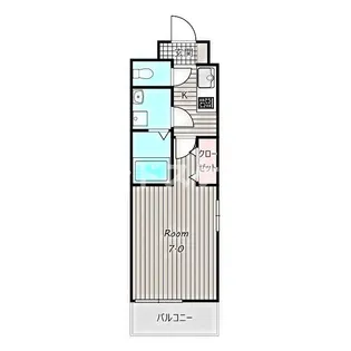 アンバー レジデンス【2階】の間取り