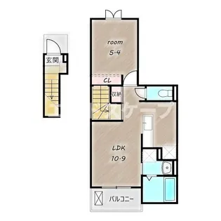 La Bellezza【2階】の間取り