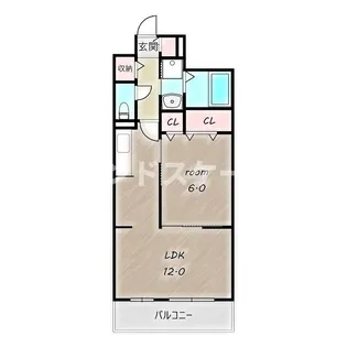 ラニカイ・M【1階】の間取り