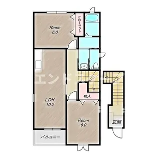 ファイン・グラースⅠ【2階】の間取り