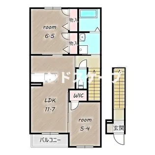 ベルネーレ【2階】の間取り