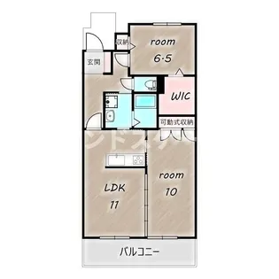 GRAND LEAGA【3階】の間取り