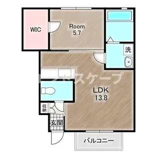 エム・スクエア【1階】の間取り