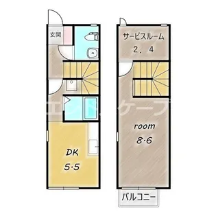 プレジオⅠの間取り