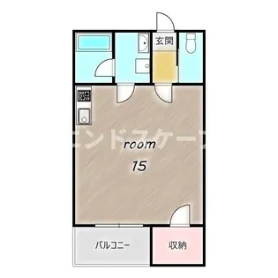 KDハイツⅢ【2階】の間取り