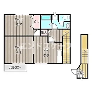 コンフォールK【2階】の間取り