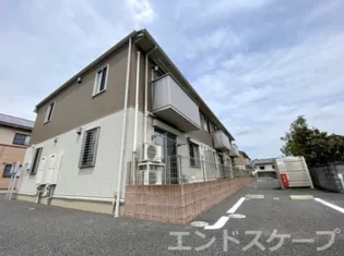 ランプリール B【1階】の外観