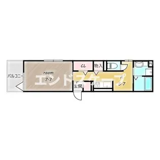 La Maison 表町【1階】の間取り