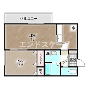 フェリーチェ MAEBASHI【2階】の間取り