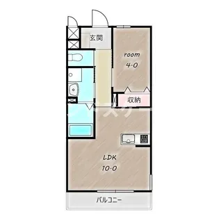 クライス【2階】の間取り