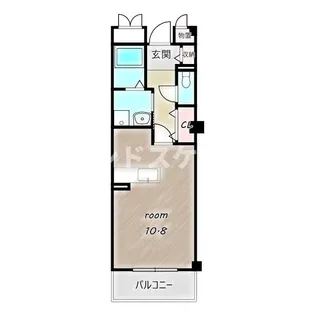 プレッソ・ベル【1階】の間取り