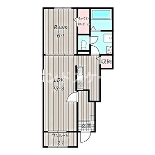 パラッツオ A【1階】の間取り