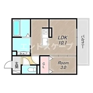 Brezza【1階】の間取り