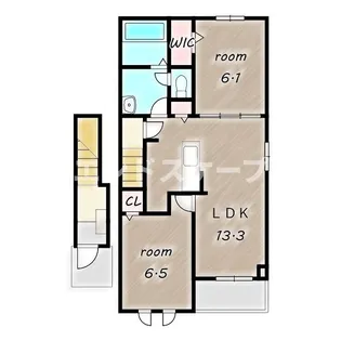 アルディエンテ【2階】の間取り