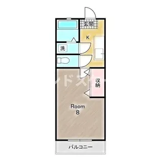 エールII【1階】の間取り