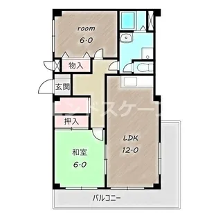 ファミール2000 B【3階】の間取り