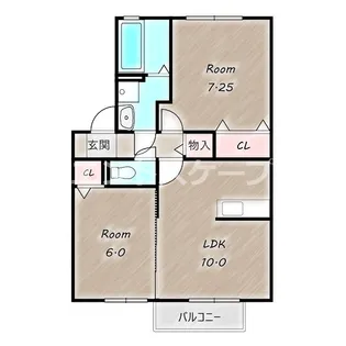 グランノワール【2階】の間取り